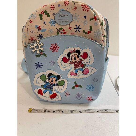 Disney Minnie and Mickey winter backpack Her Universe - Picture 3 of 10